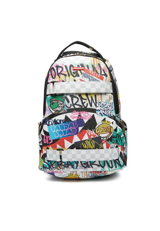 SPRAYGROUND Plecak 910B6602NSZ Kolorowy. Materiał: skóra. Wzór: kolorowy