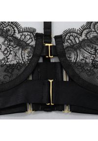 Intica - Zestaw bielizny koronkowej z regulowanymi ramiączkami Karrie. Kolor: czarny. Materiał: koronka. Wzór: koronka #9