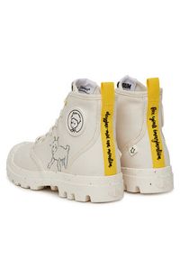 Palladium Trapery Pampa-Petit Prince 74449-180-M Biały. Kolor: biały. Materiał: materiał #3