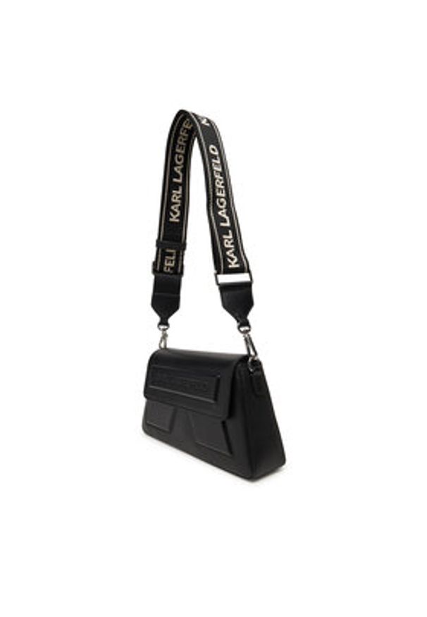 Karl Lagerfeld - KARL LAGERFELD Torebka A2W30198 Czarny. Kolor: czarny. Materiał: skórzane
