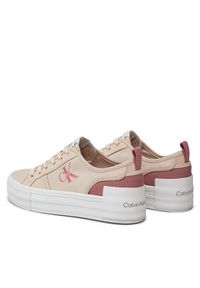 Calvin Klein Jeans Sneakersy Bold Vulc Flatf Low Cs Ml Btw YW0YW01412 Różowy. Kolor: różowy #2