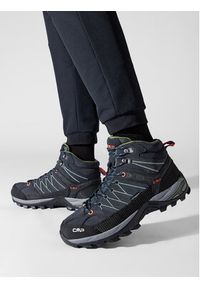 CMP Trekkingi Rigel Mid Trekking Shoe Wp 3Q12947 Granatowy. Kolor: niebieski. Materiał: zamsz, skóra. Sport: turystyka piesza #4