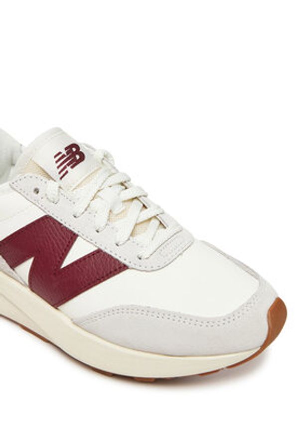 New Balance Sneakersy U370CB Beżowy. Kolor: beżowy. Materiał: skóra, zamsz