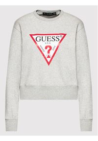 Guess Bluza Original W2YQ16 KBA10 Szary Regular Fit. Kolor: szary. Materiał: bawełna