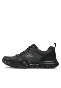 skechers - Skechers Sneakersy Bucolo 52630/BBK Czarny. Kolor: czarny. Materiał: materiał #2
