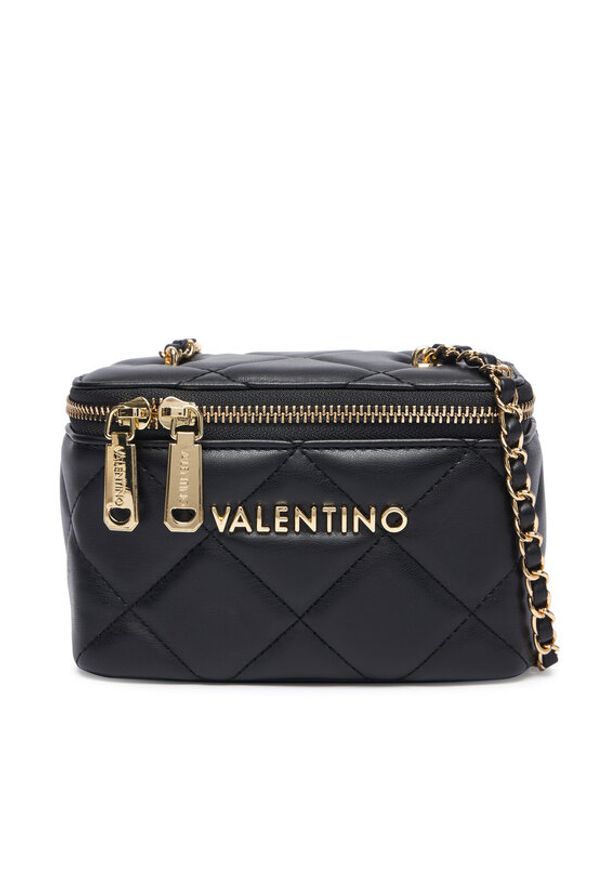 VALENTINO - Valentino Torebka Ocarina VBS3KK42R Czarny. Kolor: czarny. Materiał: skórzane