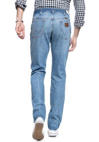 Wrangler - WRANGLER SPODNIE MĘSKIE GREENSBORO FADED BLUE W15QY1306 #3