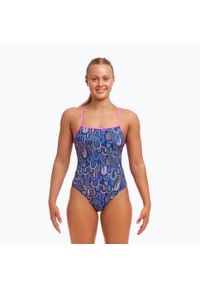 FUNKITA - Strój pływacki jednoczęściowy damski Funkita Single Strap One Piece. Kolor: wielokolorowy