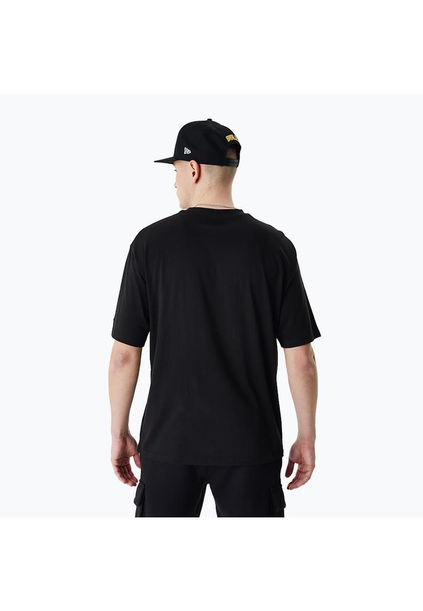 Koszulka męska New Era Team Script OS Tee Chicago Bulls. Kolor: czarny