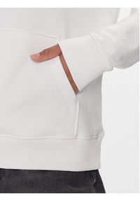 Tommy Jeans Bluza Badge DW0DW15411 Biały Relaxed Fit. Kolor: biały. Materiał: bawełna #3