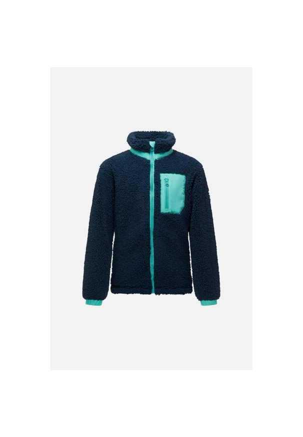Bluza narciarska/na sanki dla dzieci Rossignol Junior Fleece granatowa. Kolor: niebieski. Sezon: zima. Sport: narciarstwo