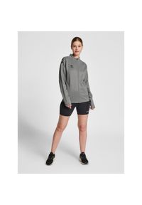 Bluza sportowa damska Hummel half zip Core XK. Kolor: szary. Materiał: dresówka