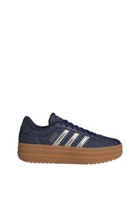 Adidas - Buty VL Court Bold. Kolor: fioletowy, szary, niebieski, wielokolorowy
