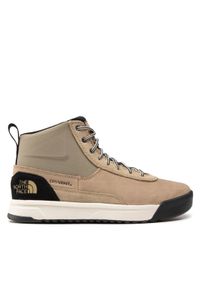 The North Face Sneakersy Larimer Mid Wp NF0A52RM1XF1 Beżowy. Kolor: beżowy. Materiał: nubuk, skóra #1