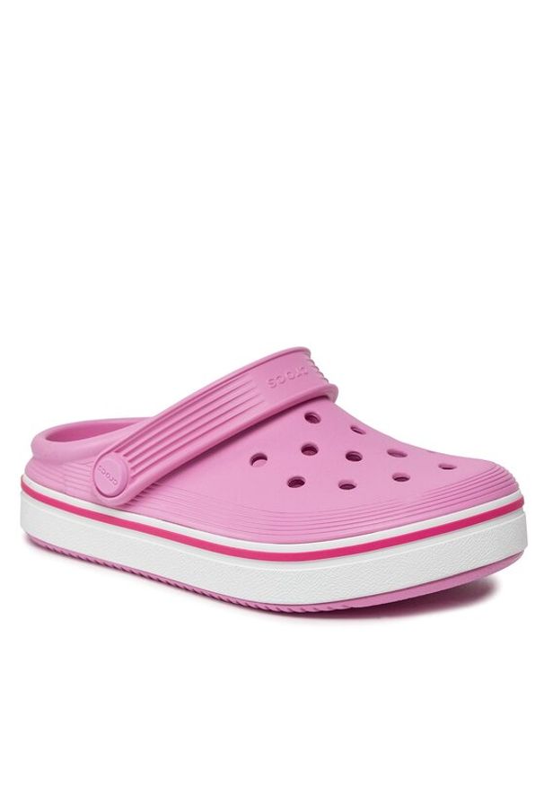 Crocs Klapki Crocs Crocband Clean Clog Kids 208477 Różowy. Kolor: różowy
