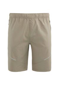 ZFOAM - Męskie szorty athl. DPT Azrael Beige - Comfort & Style 48. Kolor: beżowy. Materiał: bawełna. Długość: krótkie. Sport: turystyka piesza #1