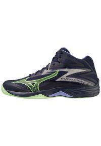 Buty Mizuno Thunder Blade Z Mid V1GA237511 czarne. Kolor: czarny. Materiał: guma. Szerokość cholewki: normalna. Sport: siatkówka