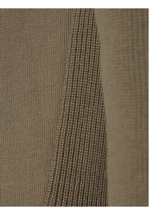 BOSS Sweter C-Illian 50543136 Beżowy Regular Fit. Kolor: beżowy. Materiał: bawełna
