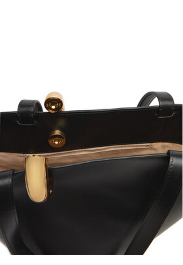 JACQUEMUS Torebka La Bambola Moyen 251BA4123000 Czarny. Kolor: czarny. Materiał: skórzane