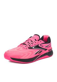 Reebok Buty na siłownię EO-NANO X5 EDGE 100244436 Różowy. Kolor: różowy. Materiał: materiał. Sport: fitness #3