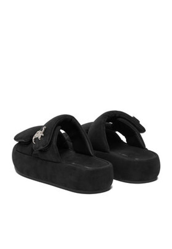 Juicy Couture Klapki CEO-WSS21515-06 Czarny. Kolor: czarny. Materiał: materiał