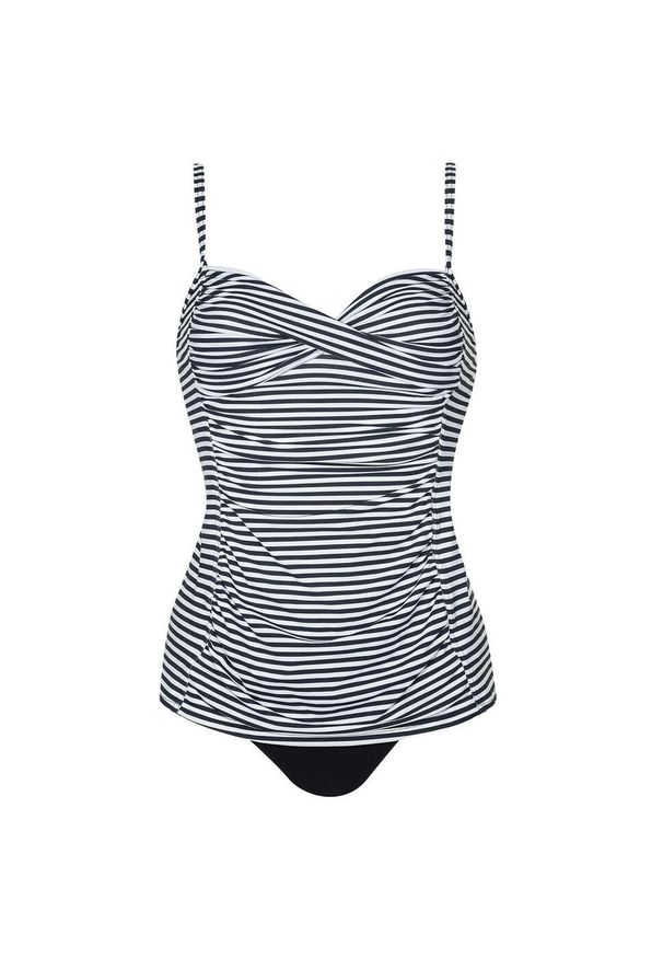 SUNFLAIR - Tankini Basic. Kolor: czarny. Materiał: elastan, poliamid