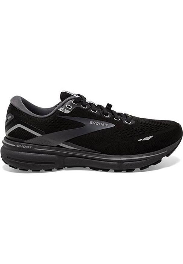 Buty do biegania męskie Brooks Ghost 15 Gtx. Zapięcie: sznurówki. Kolor: czarny, wielokolorowy. Materiał: materiał. Szerokość cholewki: normalna. Sport: bieganie