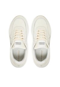 TOMMY HILFIGER - Tommy Hilfiger Sneakersy FW0FW08556 Biały. Kolor: biały. Materiał: skóra