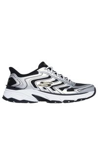 skechers - Sneakersy Skechers Stamina Sport. Kolor: wielokolorowy, szary, czarny. Model: Skechers Sport. Sport: fitness