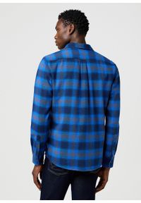 Wrangler - MESKA KOSZULA WRANGLER 1 PKT INDIGO SHIRT ICY INDIGO 112371524 #4
