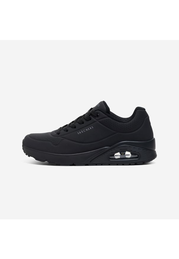 skechers - Sneakersy męskie Skechers UNO. Materiał: kauczuk, syntetyk. Szerokość cholewki: normalna. Wzór: gładki