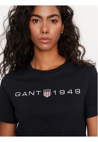 GANT - Gant T-Shirt Archive Shield 4200753 Czarny Regular Fit. Kolor: czarny. Materiał: bawełna #5