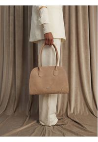 Gino Rossi - GINO ROSSI Torebka EO-LA224-19138 Beżowy. Kolor: beżowy. Materiał: zamszowe, skórzane #4