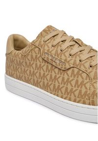 MICHAEL Michael Kors Sneakersy 42S4KEFS1B Beżowy. Kolor: beżowy. Materiał: skóra #2