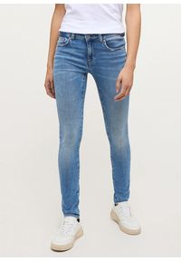 Damskie Spodnie Jeansowe Mustang Style Quincy Skinny Denim Blue 1013600 5000 402