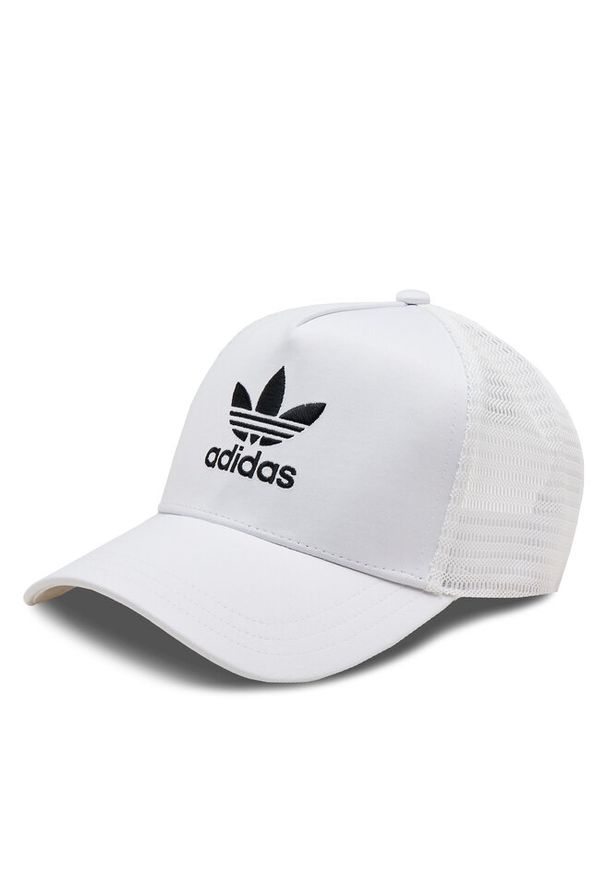 Adidas - Czapka z daszkiem adidas. Kolor: biały