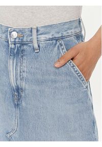 Tommy Jeans Spódnica jeansowa Claire DW0DW19294 Niebieski Regular Fit. Kolor: niebieski. Materiał: bawełna