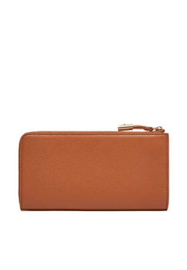 Furla Duży Portfel Damski Goccia L Zip Around WP00471 BX3036 KH RY000 Brązowy. Kolor: brązowy. Materiał: skóra