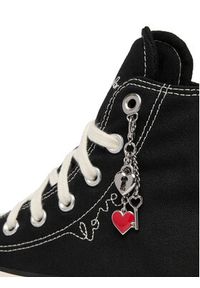 Converse Trampki Chuck Taylor All Star Hearts A19056C Czarny. Kolor: czarny. Materiał: materiał #7