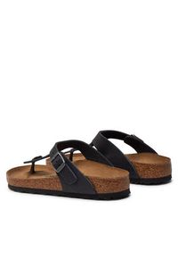Birkenstock Japonki Gizeh Bs 845251 Czarny. Kolor: czarny. Materiał: skóra #5