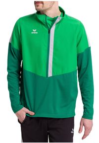 ERIMA - Bluza rozpinana Erima Worker Squad. Kolor: zielony. Materiał: polar. Sport: fitness #2