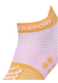 Compressport Skarpety Niskie Unisex Pro Racing V4.0 Run Low XU00047B Pomarańczowy. Kolor: pomarańczowy. Materiał: syntetyk. Sport: bieganie #3