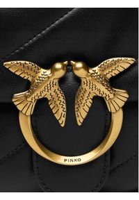 Pinko Torebka Love Mini Puff Cl PE 23 PLTT 100039 A0F2 Czarny. Kolor: czarny. Materiał: skórzane #4