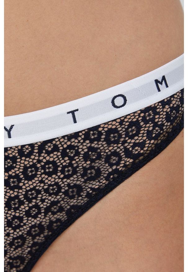 TOMMY HILFIGER - Tommy Hilfiger figi (3-pack) z koronki. Materiał: koronka. Wzór: koronka