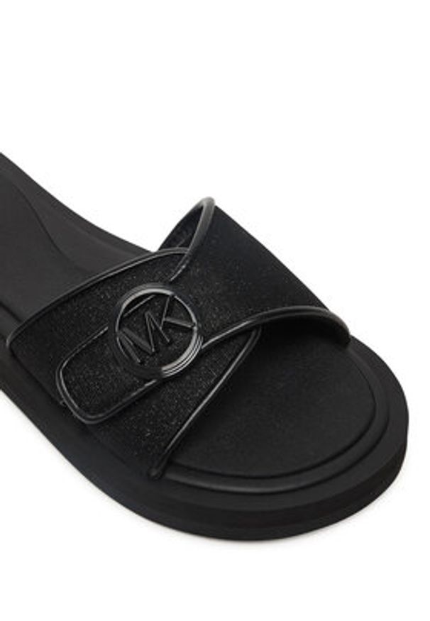 MICHAEL Michael Kors Klapki 40R6MKFA2D Czarny. Kolor: czarny. Materiał: materiał