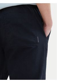 Tom Tailor Spodnie materiałowe 1041171 Granatowy Regular Fit. Kolor: niebieski. Materiał: bawełna, len
