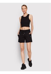 DKNY Sport Szorty sportowe DP2S5012 Czarny Regular Fit. Kolor: czarny. Materiał: bawełna #2