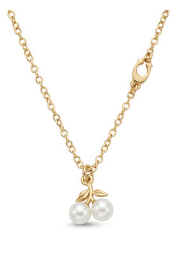 Coach Naszyjnik 37571284 Złoty. Materiał: metalowe. Kolor: złoty