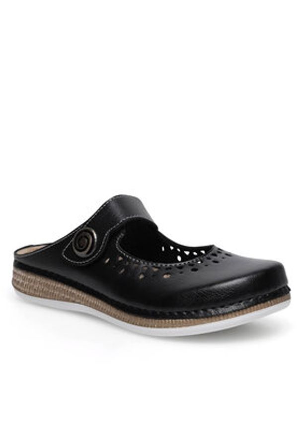 Inblu Klapki MK050100 Czarny. Kolor: czarny. Materiał: syntetyk