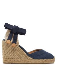 Espadryle Castañer. Kolor: niebieski